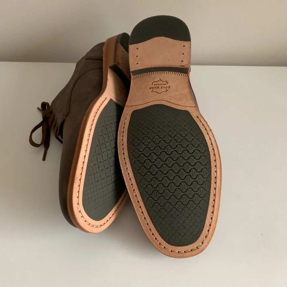 NEW COLE HAAN Nubuck Oxfords - Picture 13 of 13